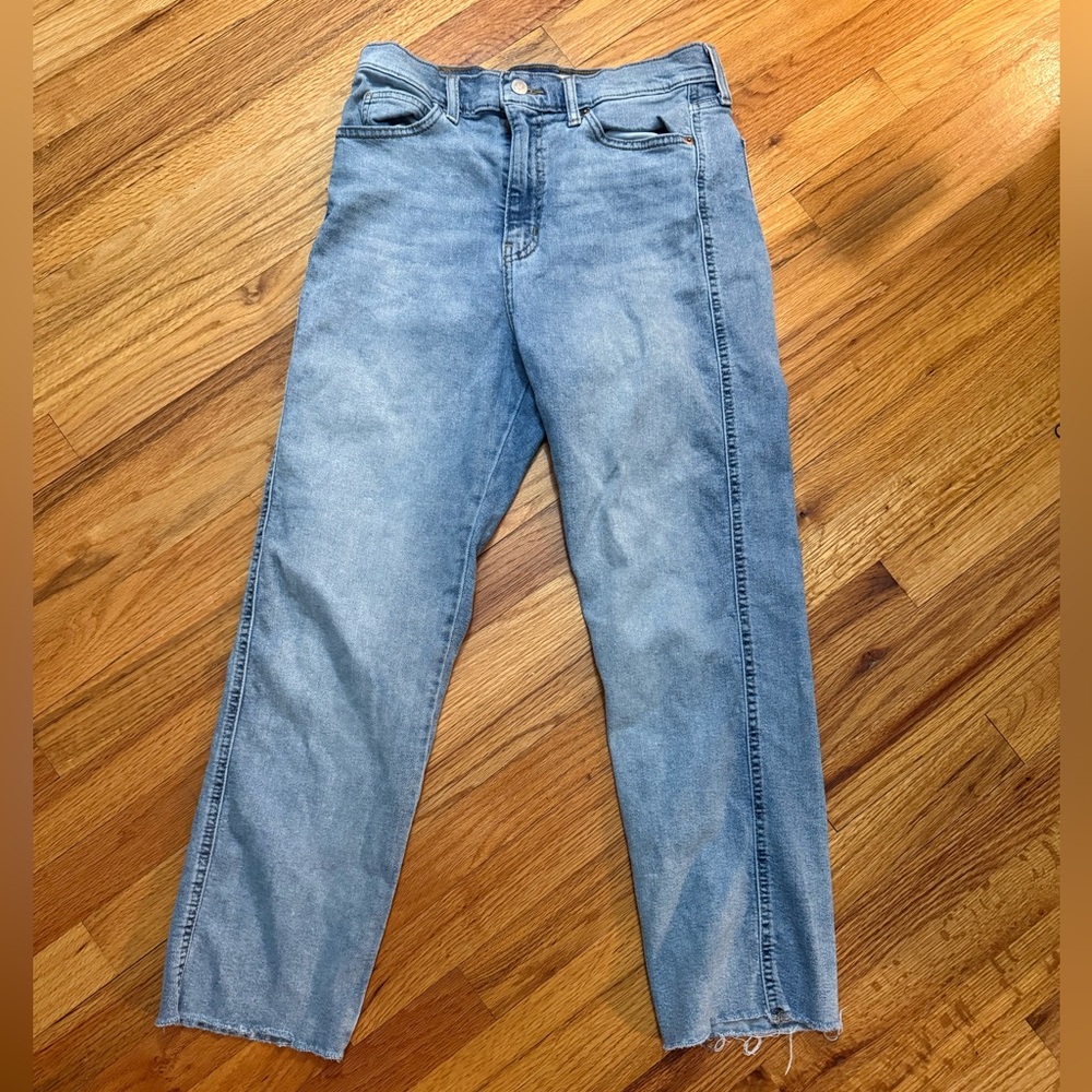 Heritage Denim Blue Straight Leg Jeans